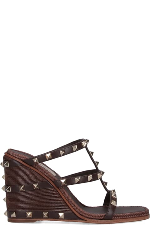 Valentino Garavani for Women Valentino Garavani Wedges "rockstud 80"
