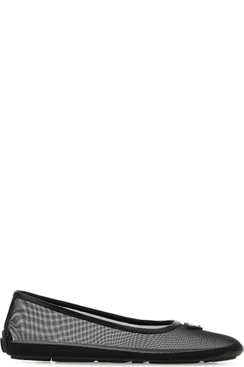 Sale for Women Prada Black Mesh Ballerinas
