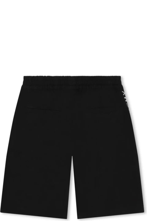 Givenchy for Kids Givenchy Black Shorts With Logo Band