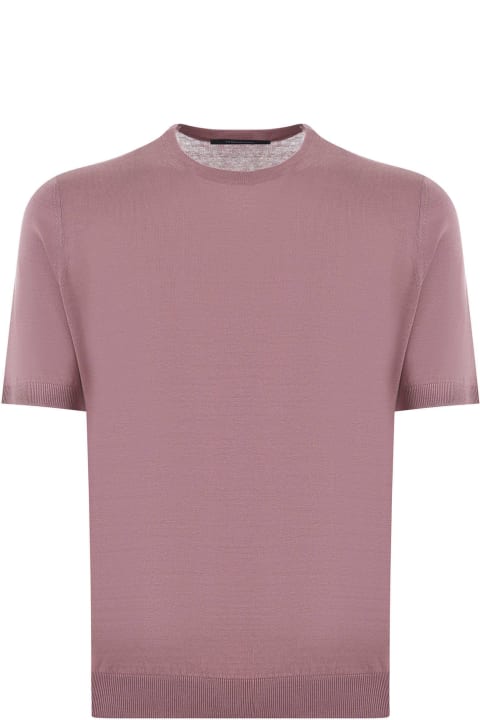 Tagliatore for Men Tagliatore Tagliatore T-shirts And Polos Pink