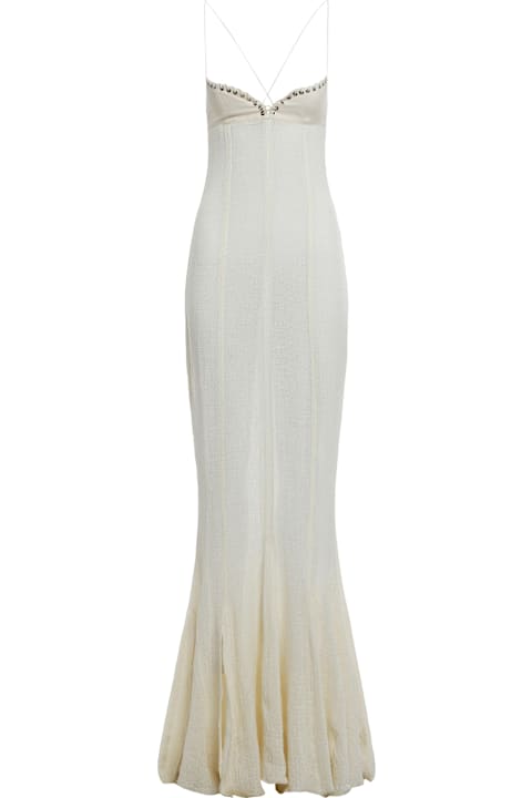 Ludovic de Saint Sernin for Men Ludovic de Saint Sernin Long Dress In Mixed Linen