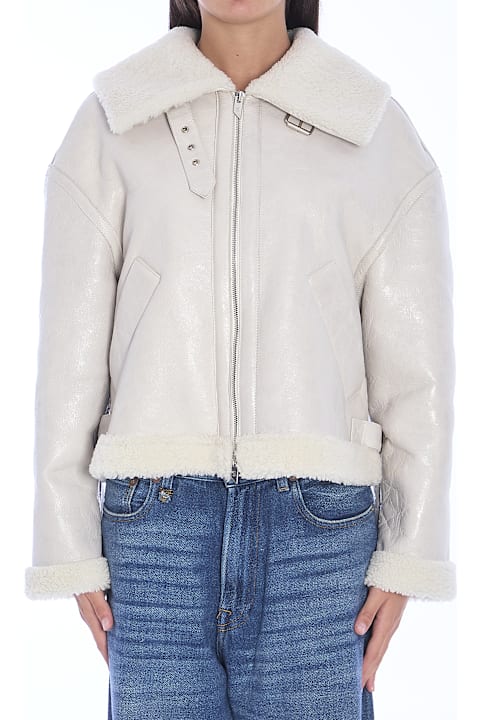 Salvatore Santoro Coats & Jackets for Women Salvatore Santoro Shearling Jacket