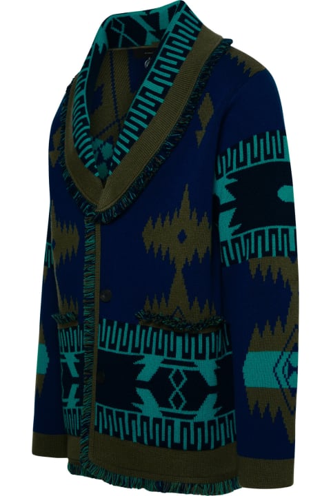 Multi Cashmere Cardigan