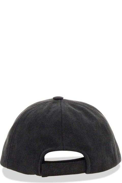 Hats for Women Isabel Marant Logo Embroidered Curved-peak Baseball Cap