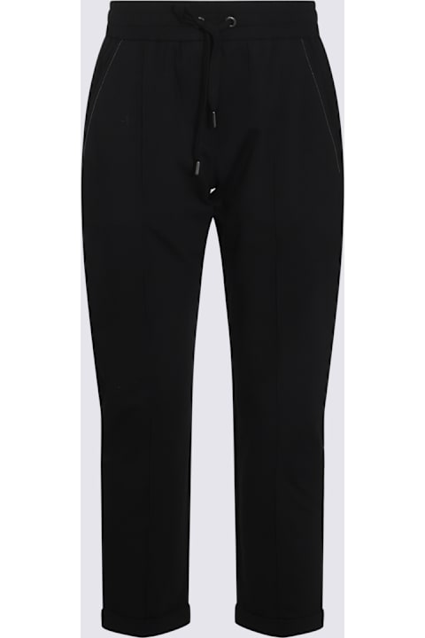 Homeware Brunello Cucinelli Black Cotton Pants