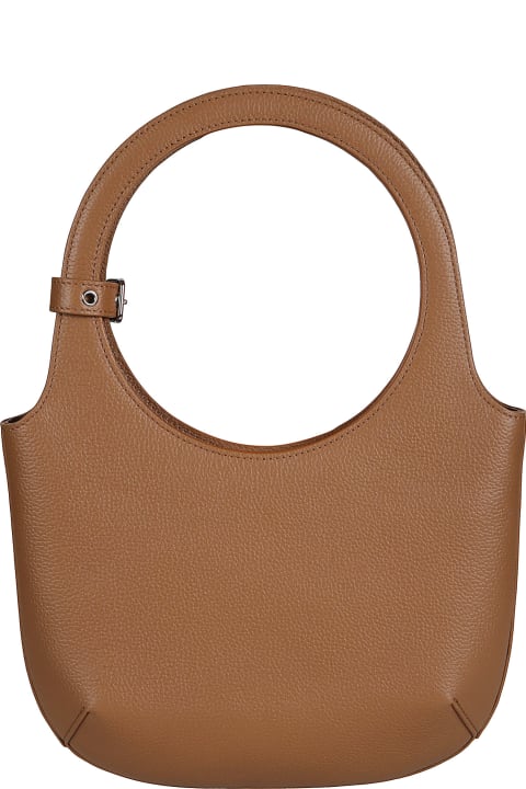 Courrèges Totes for Women Courrèges Holy Grained Leather Tote
