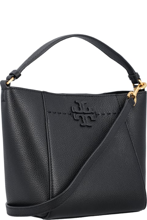 Tory Burch Totes for Women Tory Burch Small Mcgraw Bucket Bag