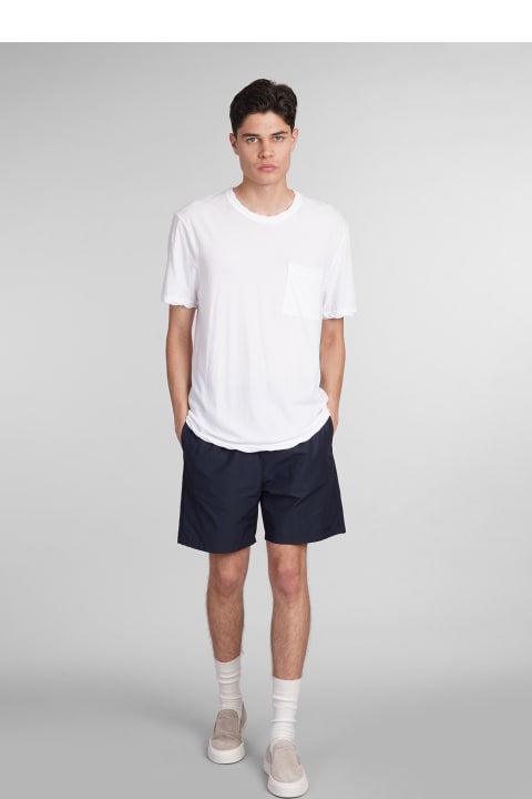 Mauro Grifoni Clothing for Men Mauro Grifoni Shorts In Blue Cotton