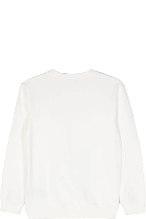 Balmain Sweaters & Sweatshirts for Boys Balmain White Cotton Sweatshirt