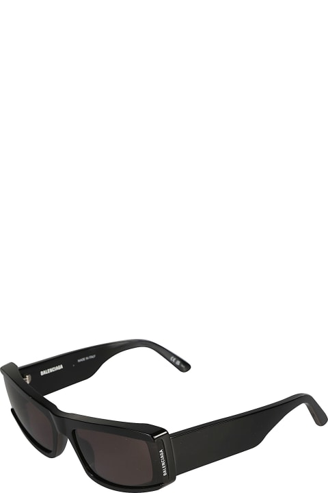 メンズ Balenciaga Eyewearのアイウェア Balenciaga Eyewear Rectangular Lens Flat Temple Sunglasses