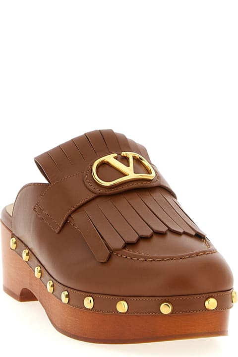 Valentino Garavani for Women Valentino Garavani Valentino Garavani 'vlogo Signature' Clogs
