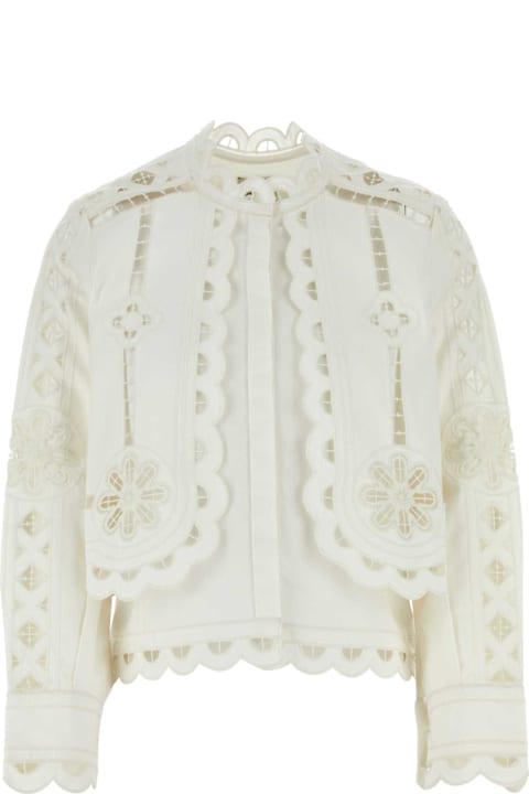 Isabel Marant for Women Isabel Marant White Cotton Priscilla Shirt