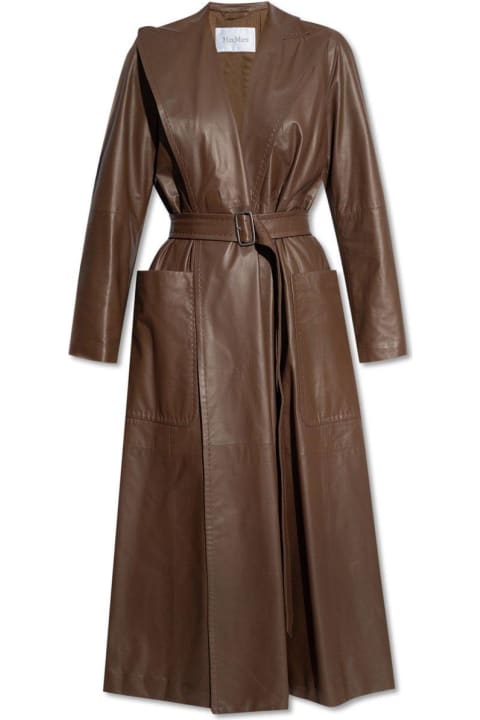 Coats & Jackets for Women Max Mara Aiello Belted Coat