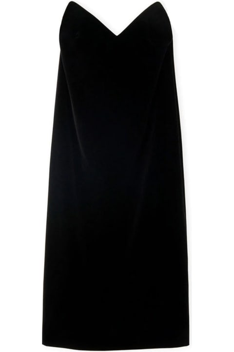 Loewe Dresses for Women Loewe Bustier Velvet Dress