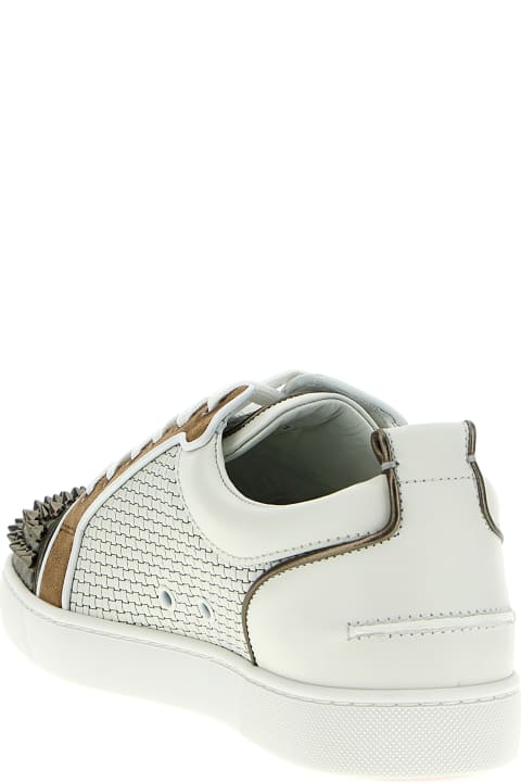 Homeware Christian Louboutin 'louis Junior Spikes' Sneakers