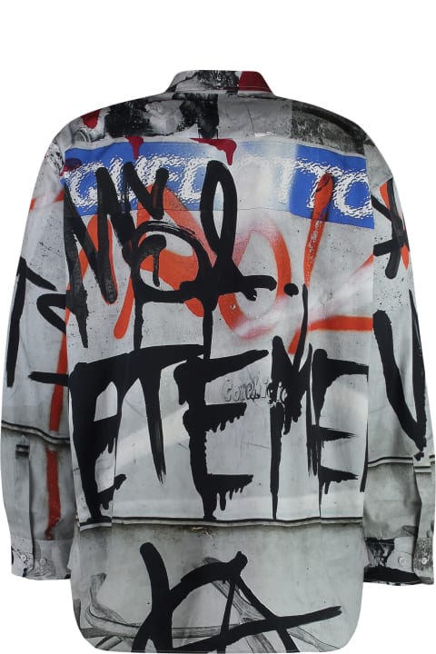 VETEMENTS Shirts for Men VETEMENTS Printed Cotton Shirt