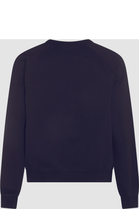 Vivienne Westwood Fleeces & Tracksuits for Men Vivienne Westwood Navy Blue Cotton Sweatshirt