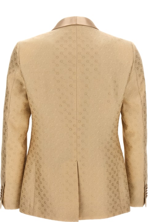 Coats & Jackets for Men Gucci Clamp Jacquard Blazer