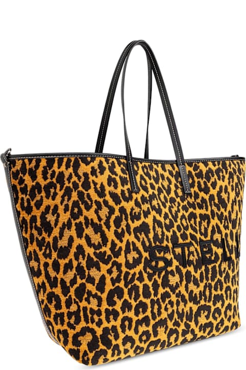 Stella McCartney Totes for Women Stella McCartney Stella Mccartney Animal-print Shopper Bag