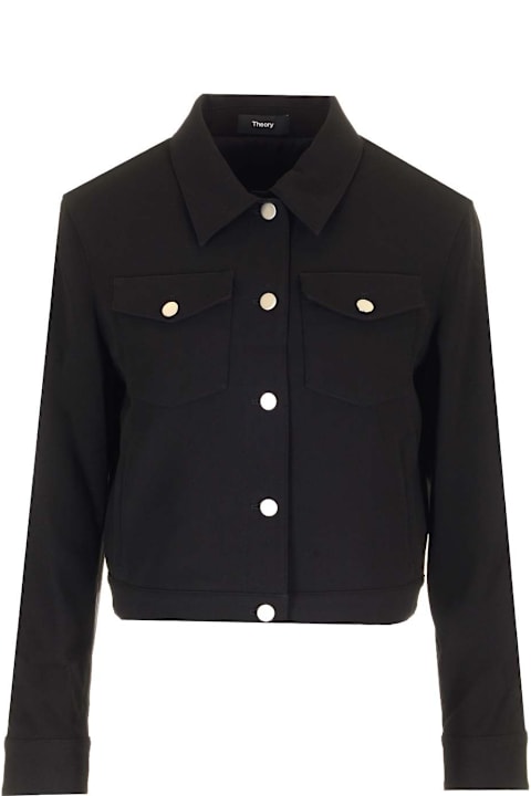 Coats & Jackets for Women Theory Jersey Jacket