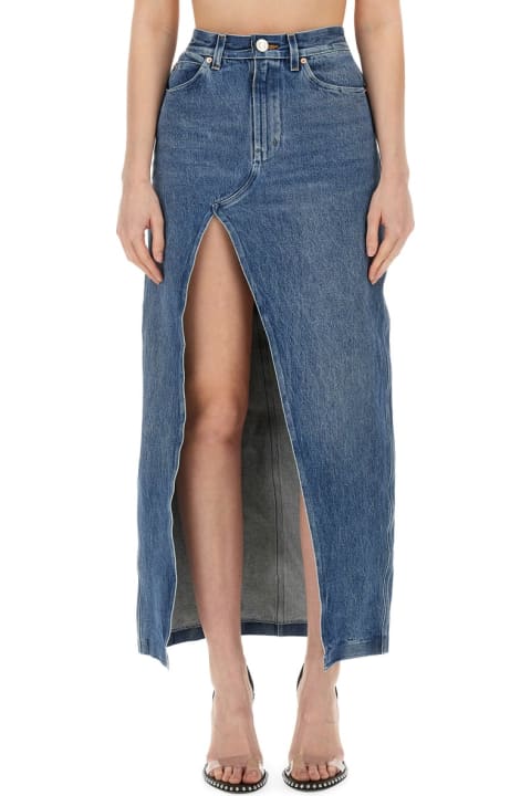 Jeans for Women Alexander Wang Skirt With Slit