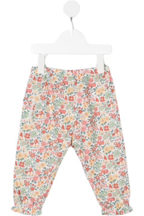 Tartine Et Chocolat Kids Baby Girl's Multicolor Floral Cotton Trousers