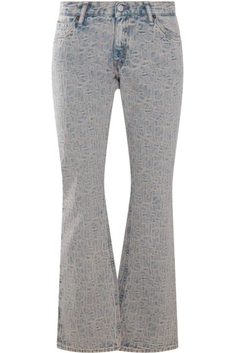 Clothing Sale for Women Acne Studios Low-rise Flared Jeans