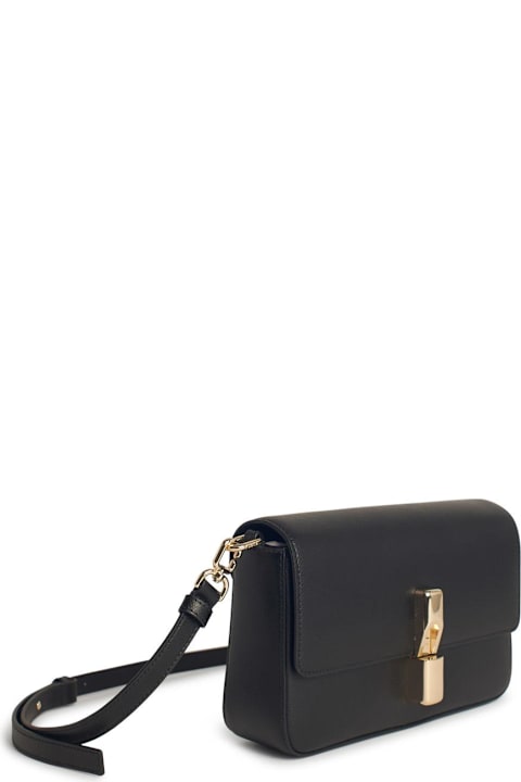 Furla for Men Furla 'iride' Small Black Leather Crossbody Bag