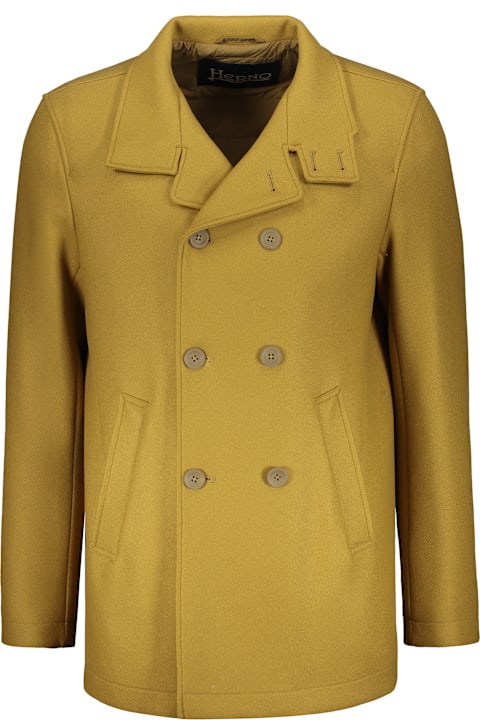Coats & Jackets for Men Herno Padded Wool-blend Coat