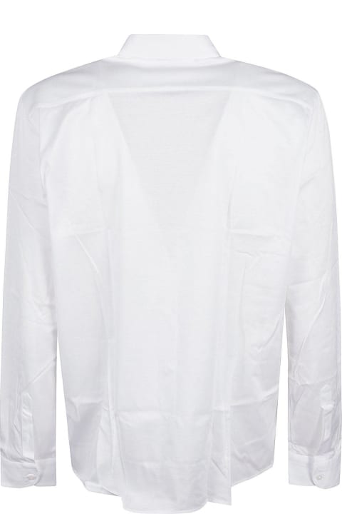 أدوات منزلية Barba Napoli Straight Hem Buttoned Shirt