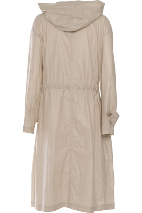 Fay Coats & Jackets for Women Fay Hooded Long Parka Coat