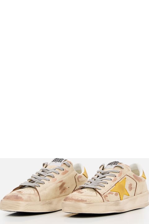 Golden Goose Sneakers for Men Golden Goose Stardan Leather Upper Nabu Star And Heel