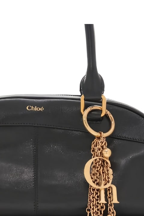 Homeware Chloé Chloé Bowling Leather Shoulder Bag