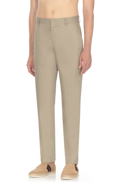 Pants for Men PT Torino Cotton Tailored Trousers
