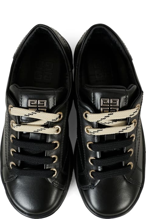 Homeware Givenchy Black Sneakers For Boy With Logo