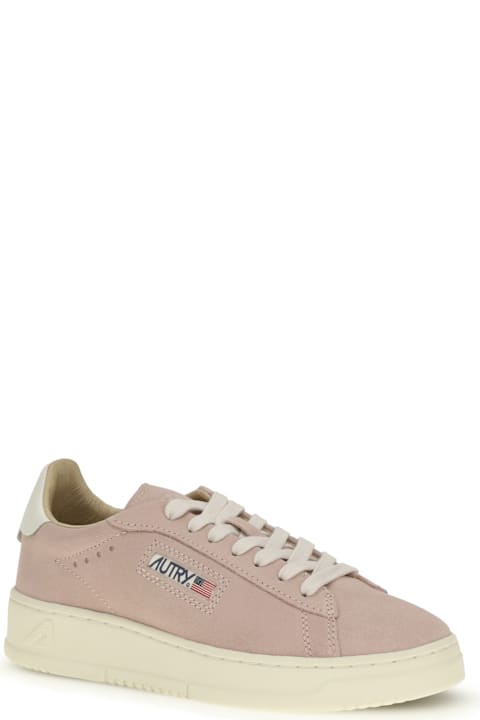 Autry Dallas Low Suede Sneakers