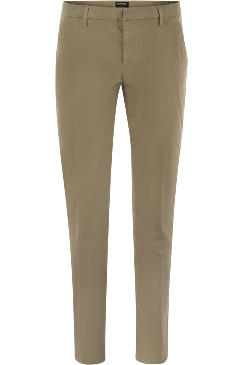 Homeware Dondup Spiritissimo - Regular Chino Trousers In Light Gabardine