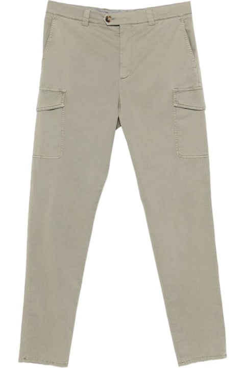 Brunello Cucinelli لـ Kids Brunello Cucinelli Cotton Trousers