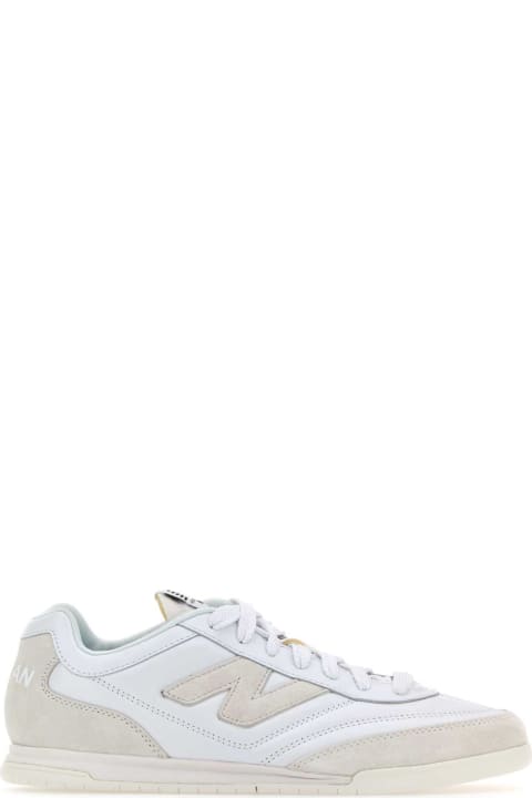 Homeware Junya Watanabe White Leather Junya Watanabe X New Balance Sneakers