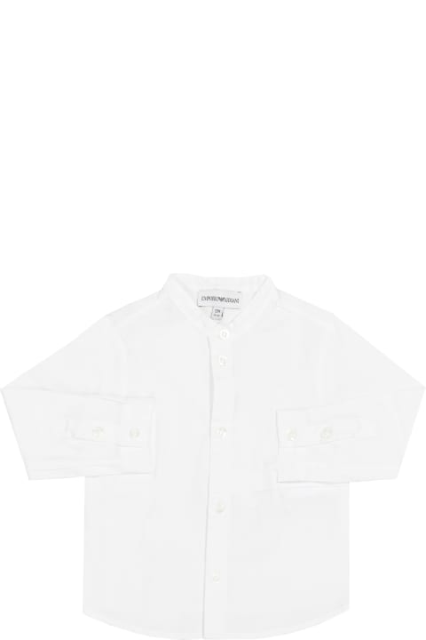 Fashion for Baby Boys Emporio Armani Cotton Shirt