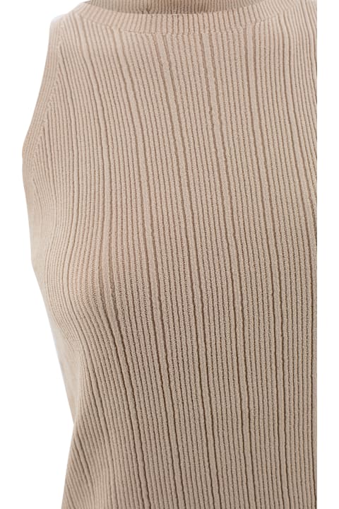 D.Exterior Clothing for Women D.Exterior Top In Ribbed Viscose