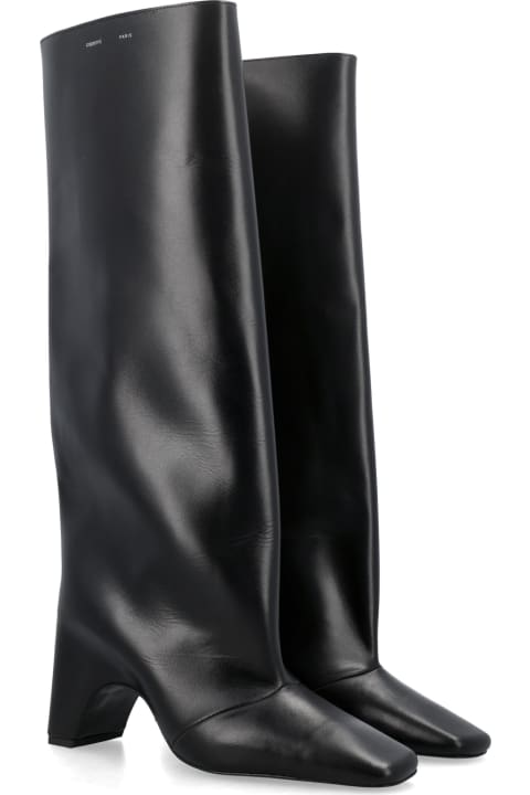Coperni Bridge Leather Knee-high Boot