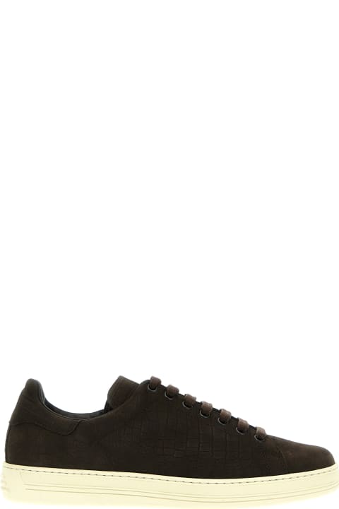 Sneakers for Women Tom Ford Coconut Nubuk Sneakers