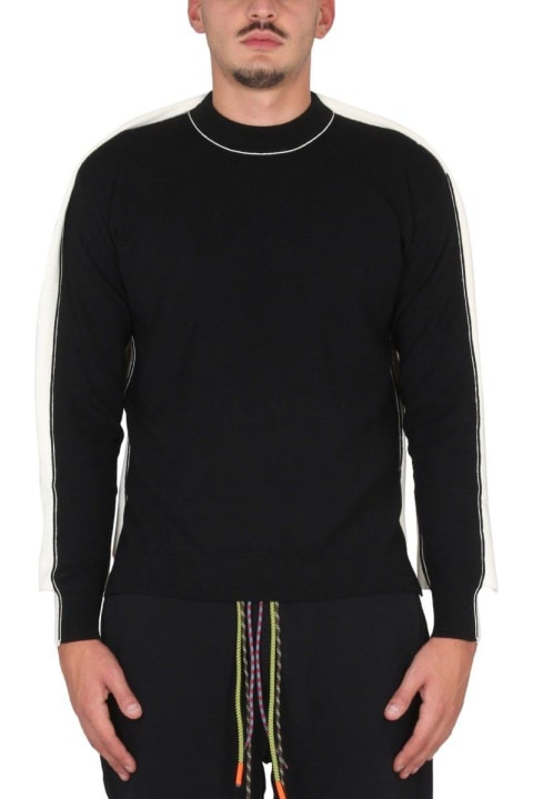 メンズ AMBUSHのニットウェア AMBUSH Colour-block Knit Crewneck Sweater