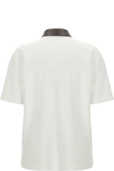 Topwear for Women Brunello Cucinelli 'monile' Polo Shirt