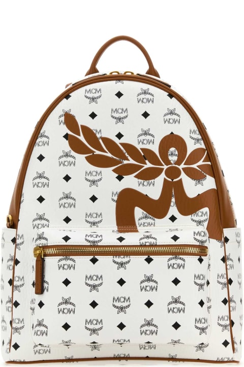 Fashion for Women MCM Printed Canvas Stark Backpack