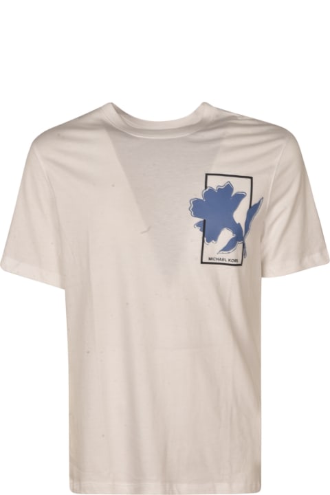 Michael Kors Men Michael Kors Logo Printed T-shirt