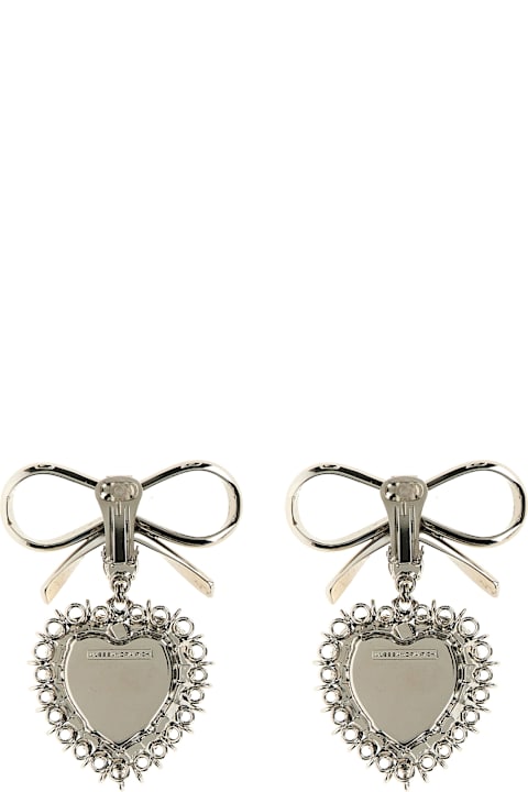 Alessandra Rich Jewelry for Women Alessandra Rich Metal Bow Earrings