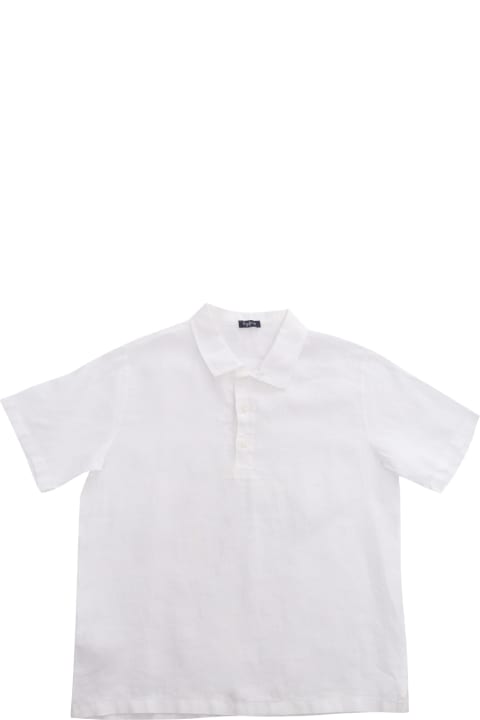 Il Gufo T-Shirts & Polo Shirts for Boys Il Gufo White Polo