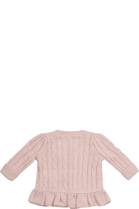 Topwear for Baby Girls Polo Ralph Lauren Cable-knit Cardigan